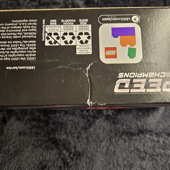 LEGO Speed Champions Red Racing Car Set - Picture 2 of 2